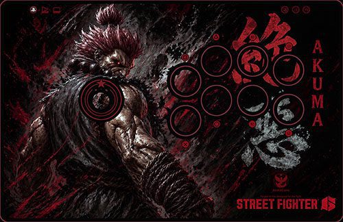 AnkaCore Arcade Stick Artwork -Akuma Custom Design