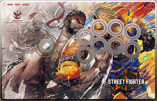AnkaCore Arcade Stick Artwork - Street Fighter 6 Custom Design