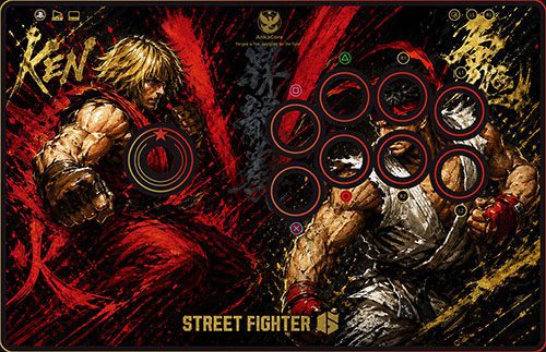 AnkaCore Arcade Stick Artwork - Street Fighter Custom Design